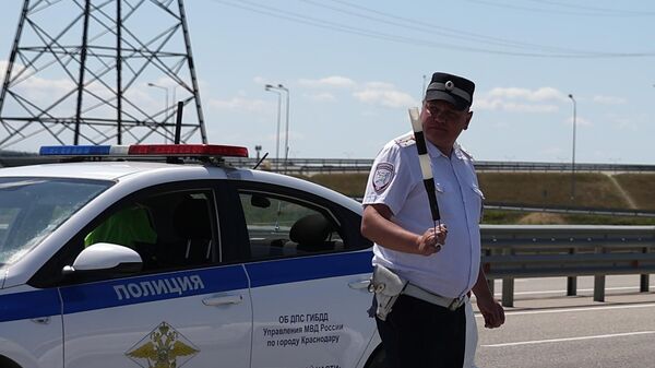 Situation near the Crimean Bridge after attack overnight on July 17. - Sputnik International