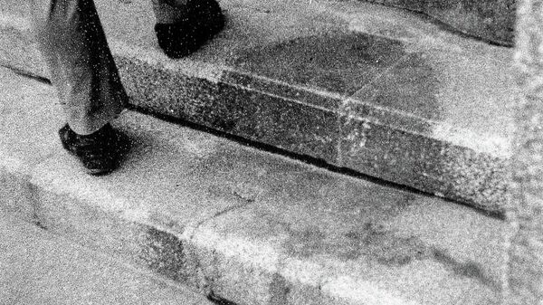 Тень человека после атомного взрыва в Хиросиме  - Sputnik International