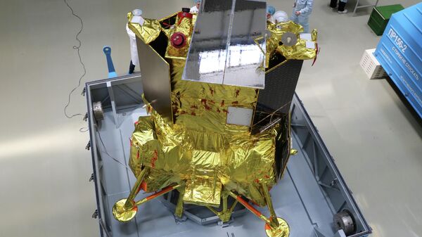 Luna-25 delivered to Vostochny Space Port in Russia's Far East. July 2023. - Sputnik International