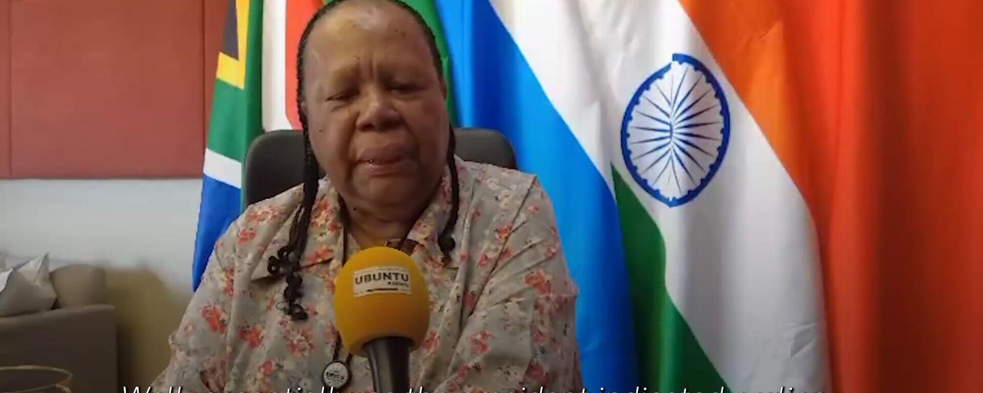 South African Foreign Minister Naledi Pandor speaks about the BRICS nations adopting key principles of the group's expansion. - Sputnik International, 1920, 23.08.2023
