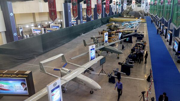 A general view of Iran's defence industry achievements exhibition. - Sputnik International