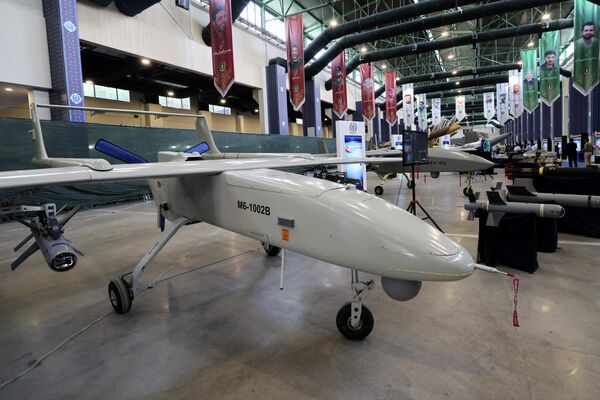 Iran&#x27;s Mohajer 6 drone. - Sputnik International