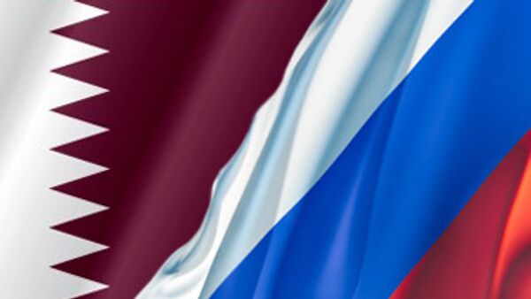 Флаг России и Катар - Sputnik International