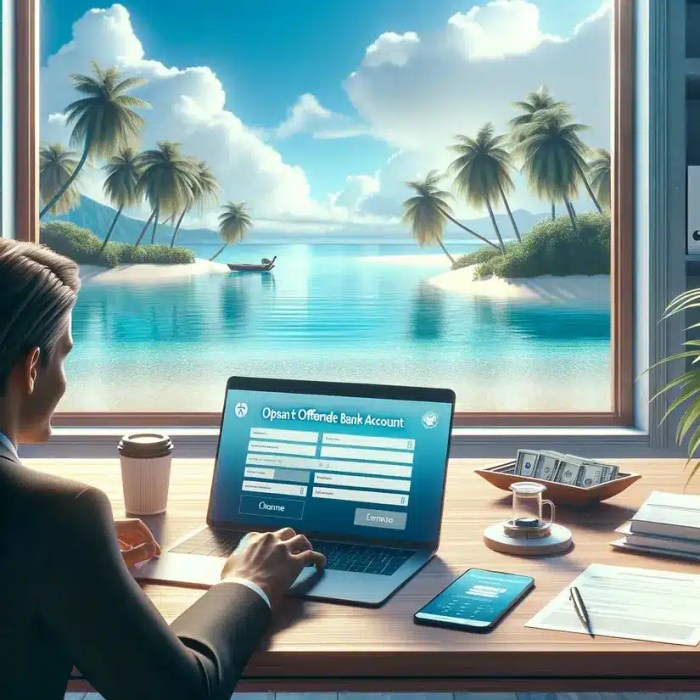Open offshore personal bank account online